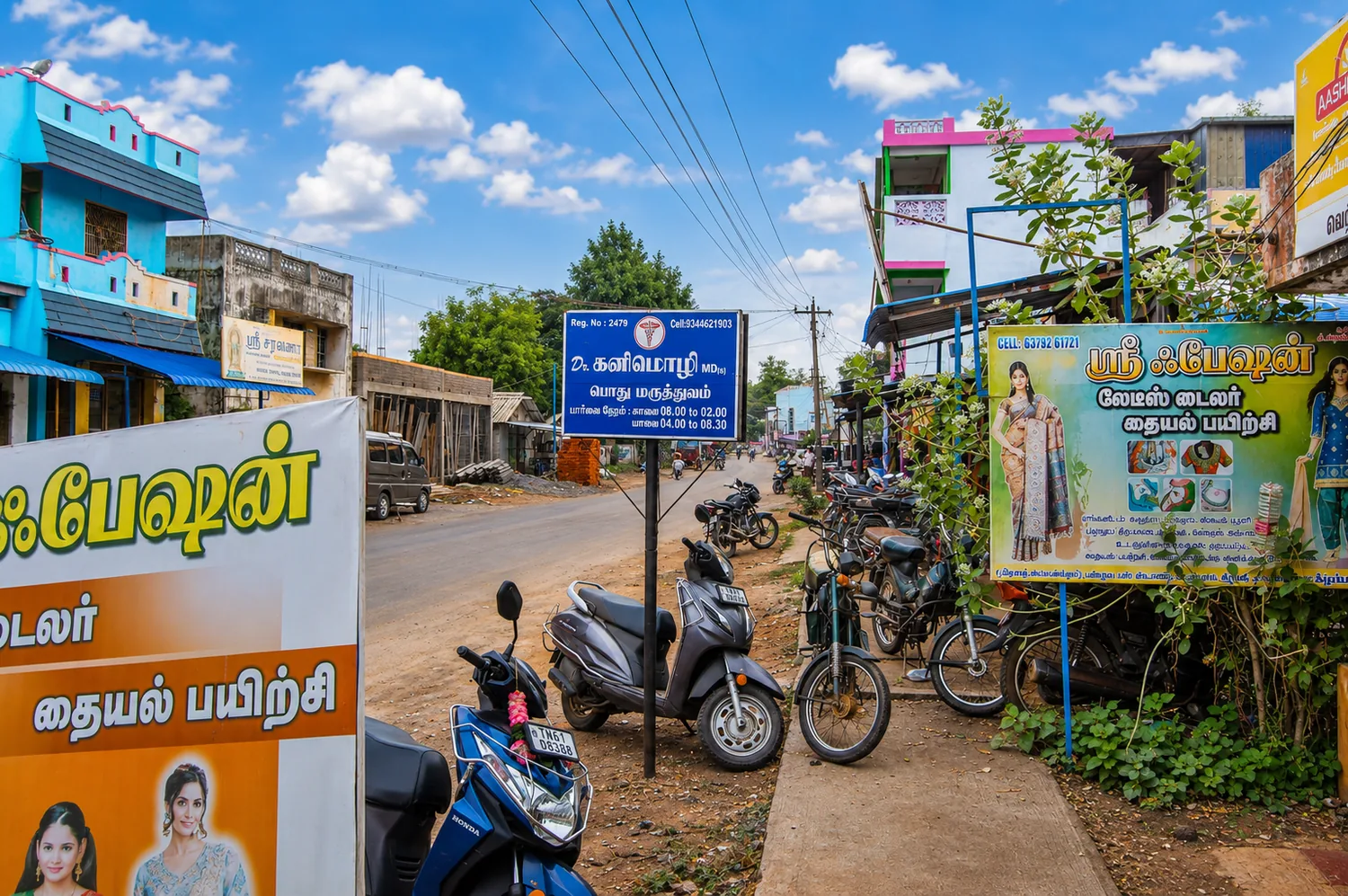 SVC Digital Studios shop entrance near Old Bus Stand Keezhapalur