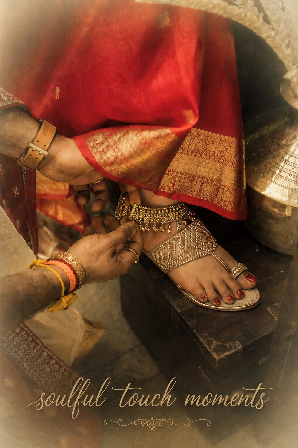 Wedding detail photography for traditional functions in Keezhapalur